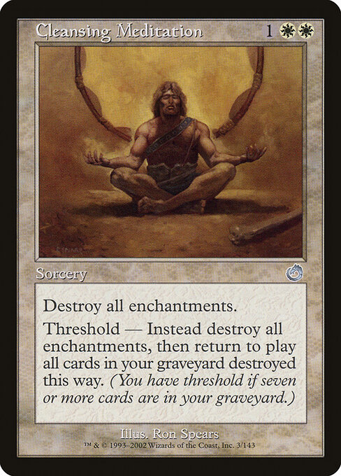 Carta Meditación purificante — Torment · TOR · #3
