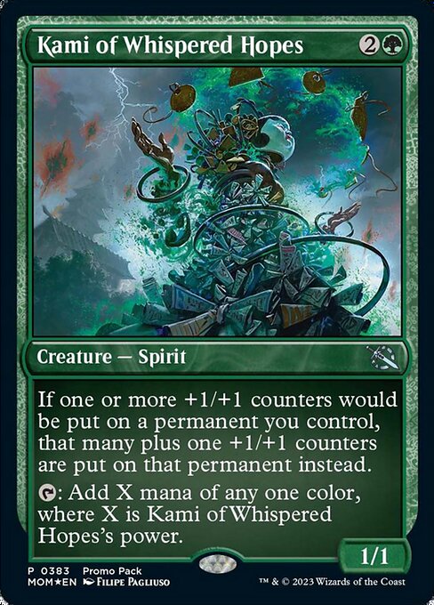 Carta Kami de las esperanzas susurradas — March of the Machine · MOM · #383