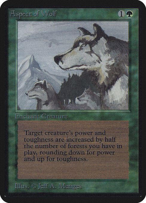 Aspecto de lobo — Limited Edition Alpha