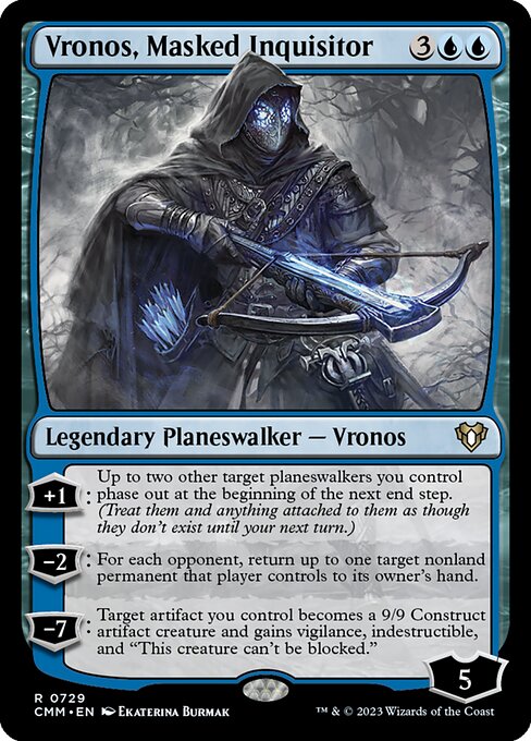 Carta Vronos, Masked Inquisitor — Commander Masters · CMM · #729
