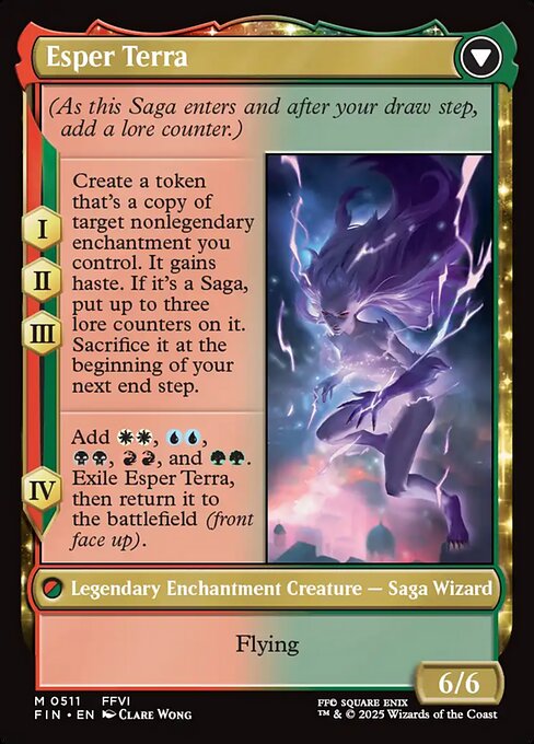 Terra, Magical Adept // Esper Terra (cara trasera)