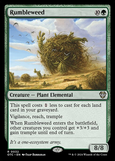 Carta Retumbarrilla — Outlaws of Thunder Junction Commander · OTC · #32
