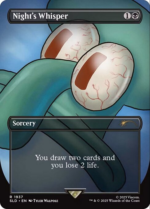 Susurro nocturno — Secret Lair Drop