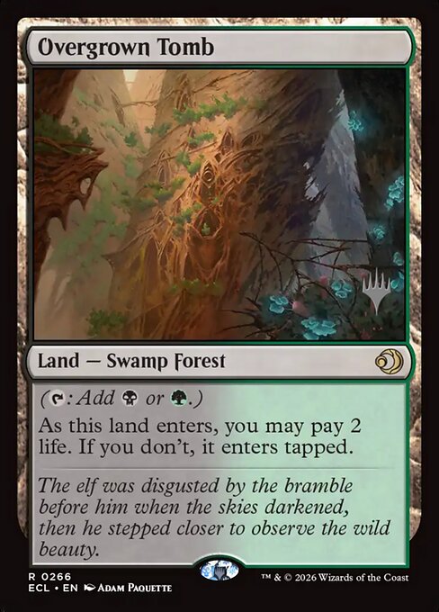 Tumba cubierta de hierbas — Lorwyn Eclipsed Promos