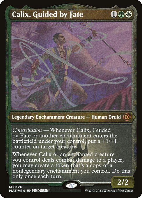 Carta Cálix, guiado por el destino — March of the Machine: The Aftermath · MAT · #126