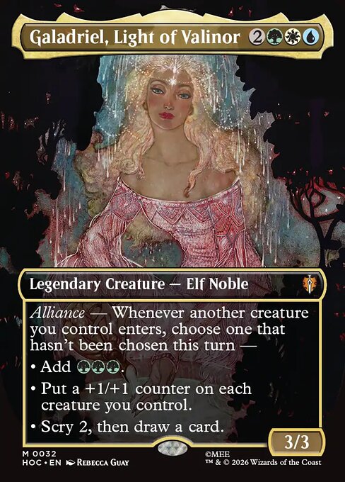 Carta Galadriel, Light of Valinor — The Hobbit Eternal · HOC · #32