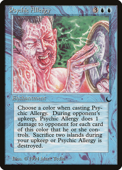 Carta Psychic Allergy (The Dark)