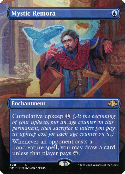 Carta Rémora mística — Dominaria Remastered · DMR · #420