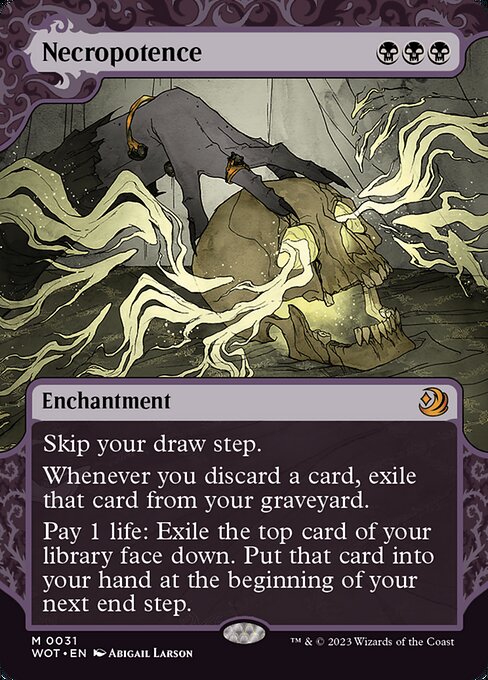 Necropotencia — Wilds of Eldraine: Enchanting Tales