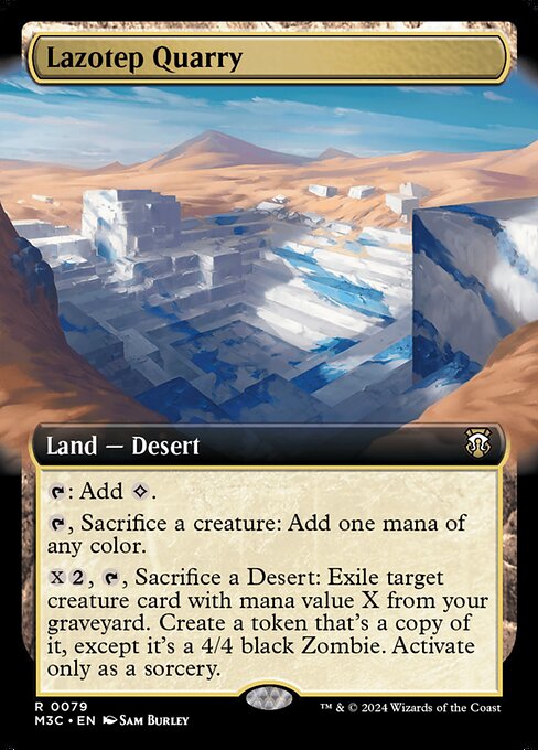 Carta Lazotep Quarry — Modern Horizons 3 Commander · M3C · #79