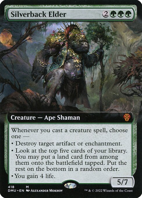 Anciano lomo plateado — Dominaria United