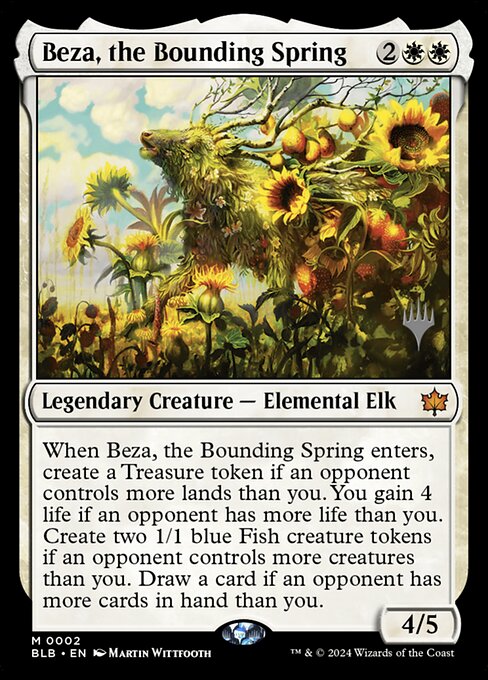 Beza, la Primavera Prometida — Bloomburrow Promos