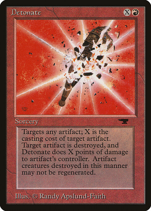 Carta Detonar — Antiquities · ATQ · #24