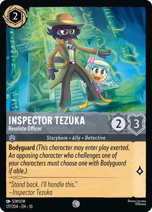 Inspector Tezuka — Resolute Officer