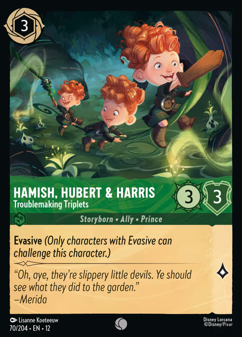 Hamish, Hubert & Harris — Troublemaking Triplets