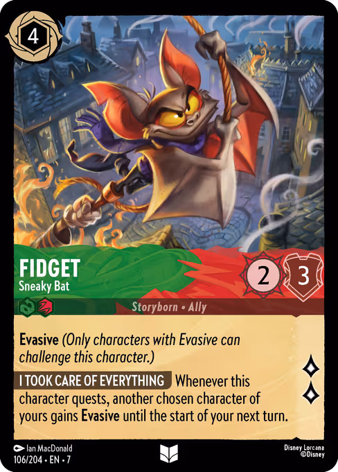 Fidget — Sneaky Bat