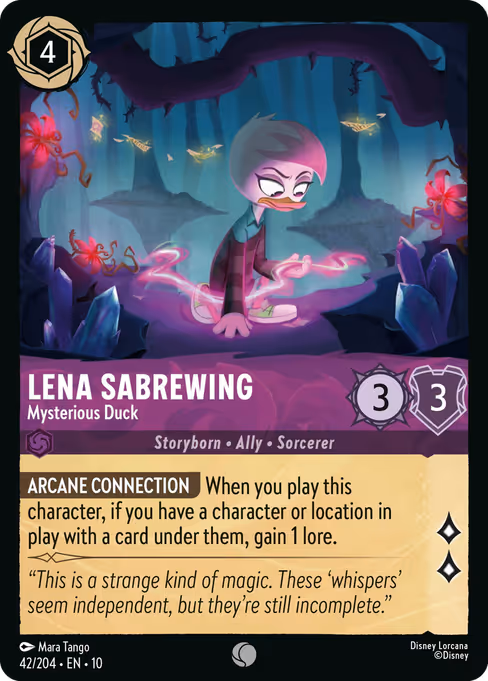 Lena Sabrewing — Mysterious Duck