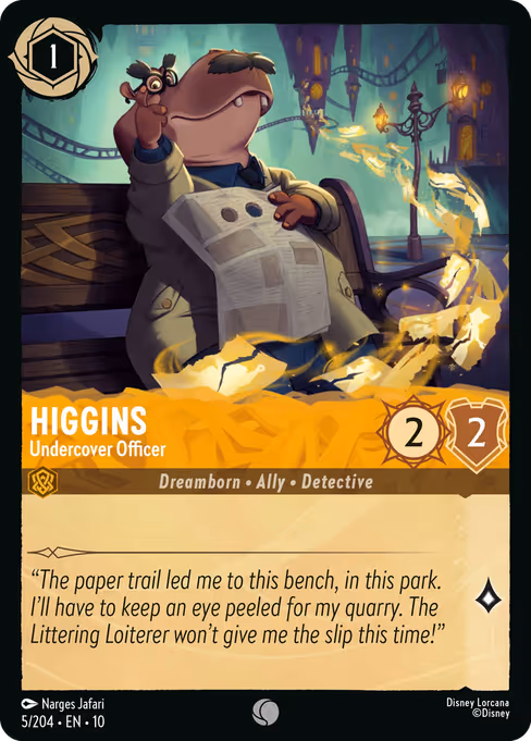 Higgins — Undercover Officer