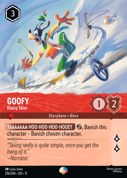 Goofy — Klutzy Skier