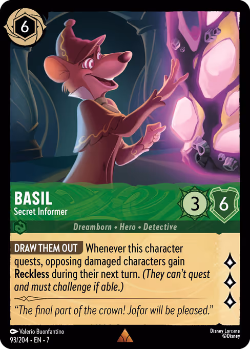 Basil — Secret Informer