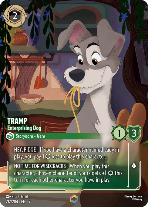Tramp — Enterprising Dog
