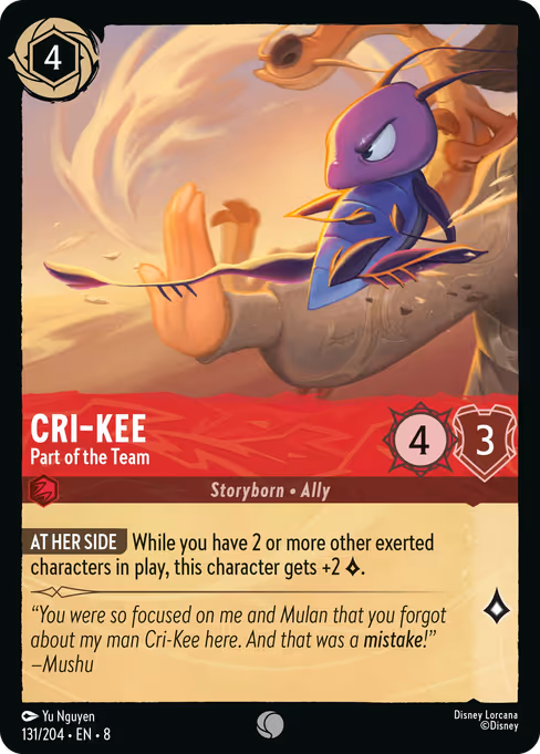 Cri-Kee — Part of the Team