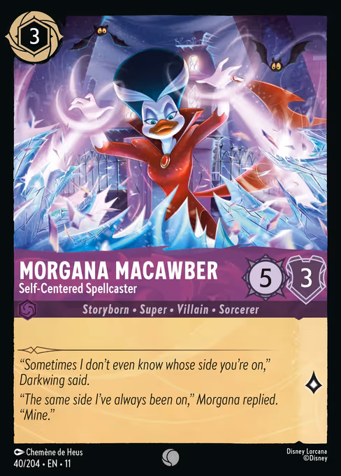 Morgana Macawber — Self-Centered Spellcaster