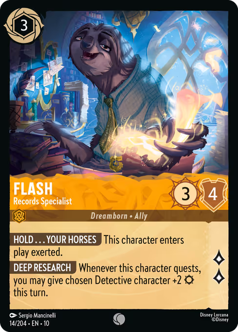 Flash — Records Specialist