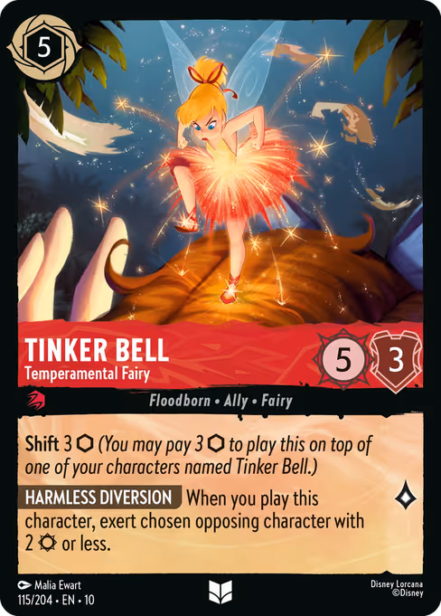 Tinker Bell — Temperamental Fairy