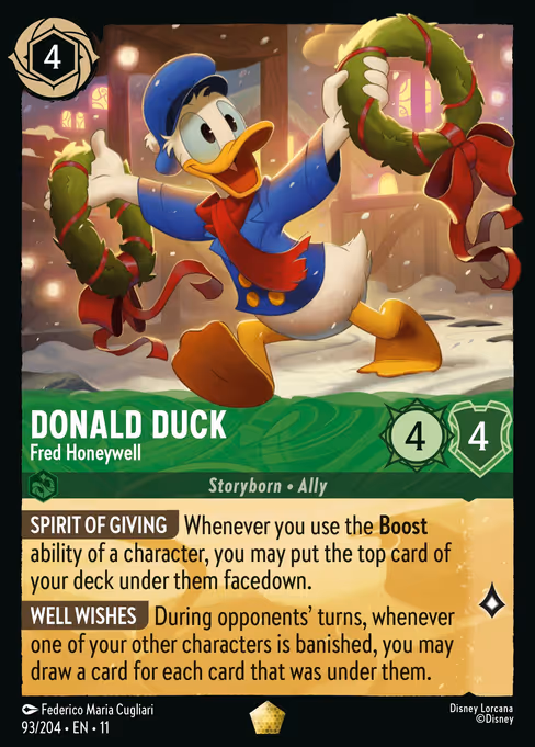 Donald Duck — Fred Honeywell