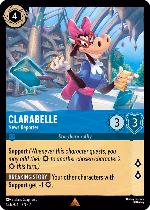 Clarabelle — News Reporter