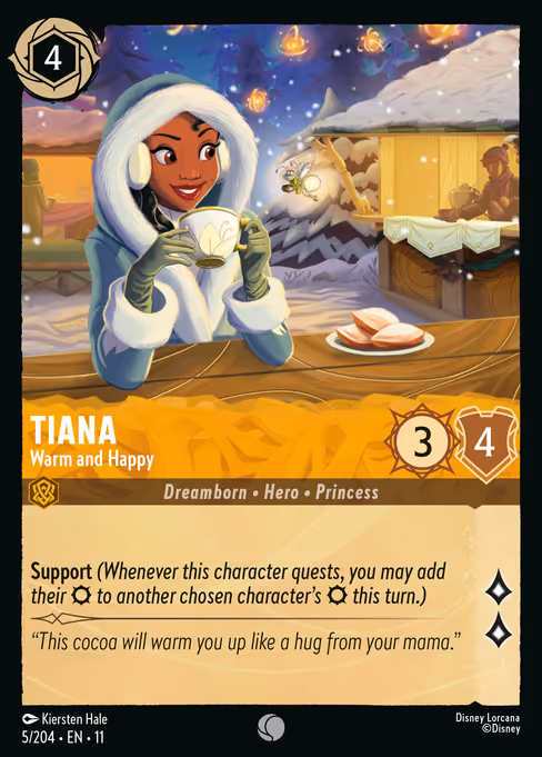 Tiana — Warm and Happy