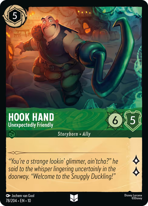 Hook Hand — Unexpectedly Friendly