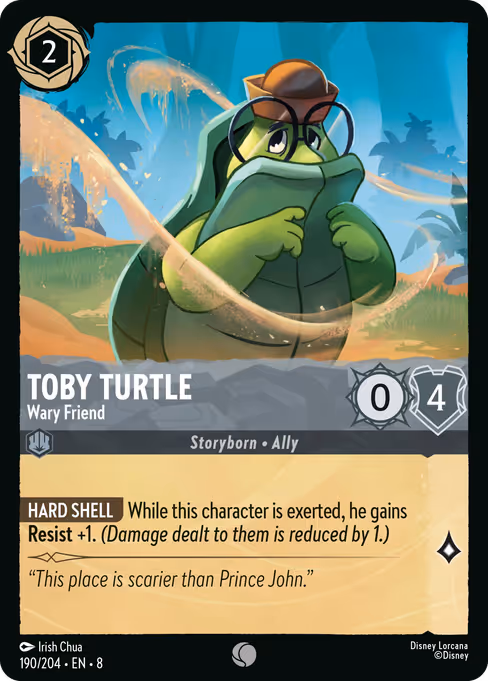 Toby Turtle — Wary Friend