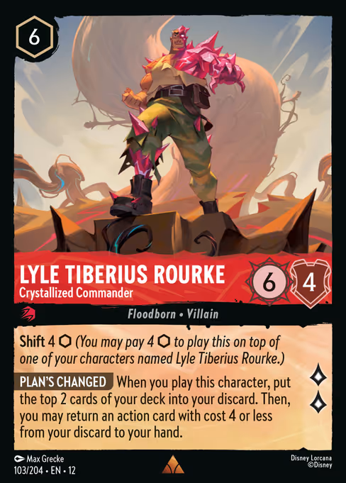 Lyle Tiberius Rourke — Crystallized Commander