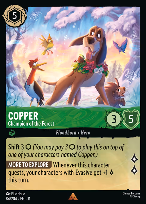 Copper — Champion of the Forest
