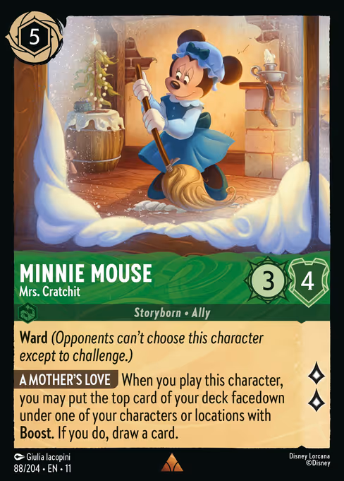 Minnie Mouse — Mrs. Cratchit
