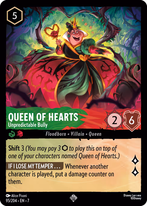 Queen of Hearts — Unpredictable Bully