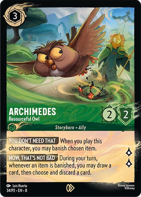 Archimedes — Resourceful Owl