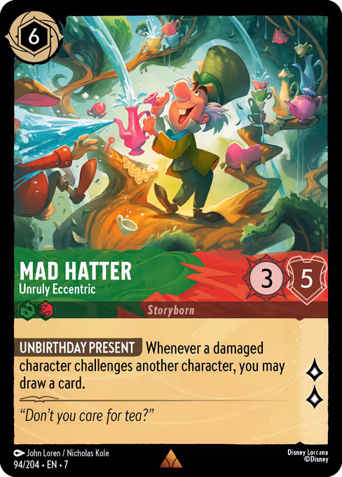 Mad Hatter — Unruly Eccentric