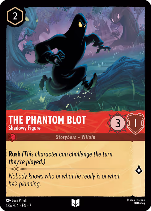 The Phantom Blot — Shadowy Figure