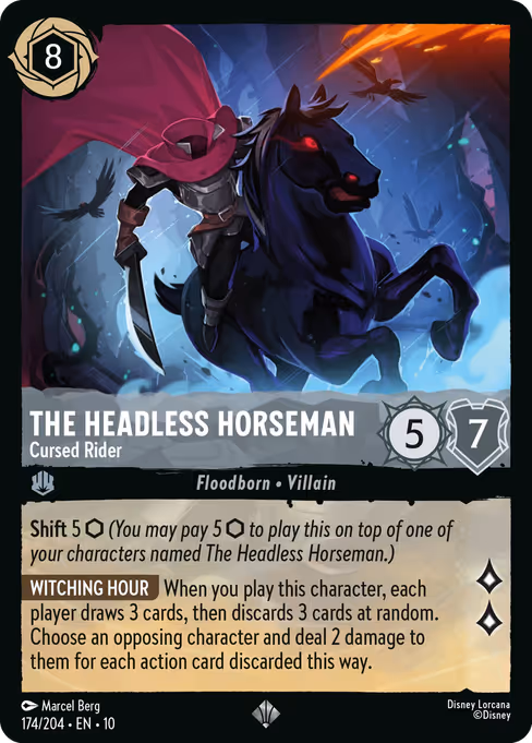 The Headless Horseman — Cursed Rider