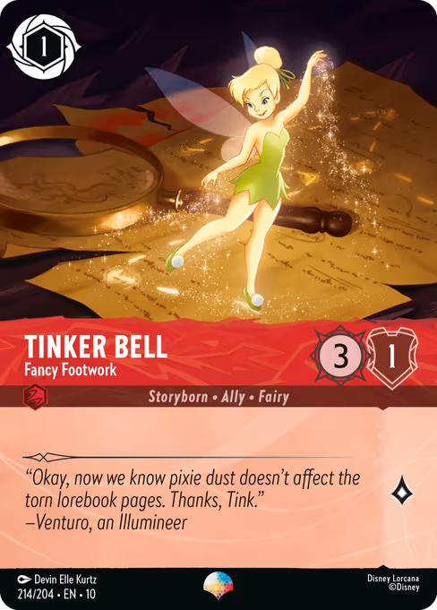 Tinker Bell — Fancy Footwork