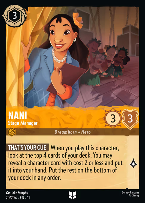 Nani — Stage Manager