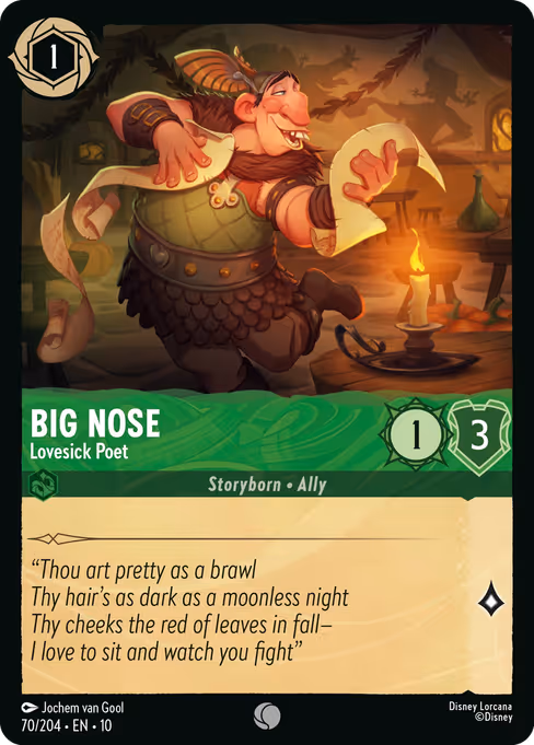 Big Nose — Lovesick Poet