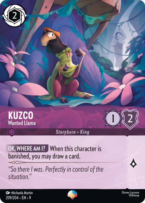 Kuzco — Wanted Llama
