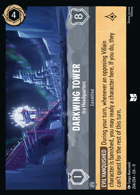 Darkwing Tower — Icy Headquarters
