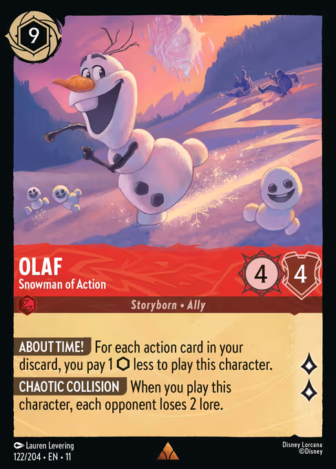 Olaf — Snowman of Action