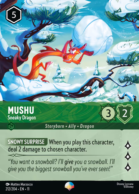 Mushu — Sneaky Dragon