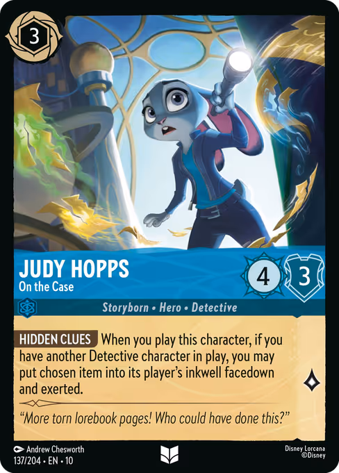 Judy Hopps — On the Case